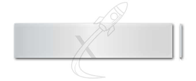 Briefkastenschild Schweizer 119 x 25 Kunststoff silber